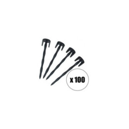 Lot de 100 piquets de fixation pour câble périmétrique AMBROGIO ZUCCHETTI 200A00100A