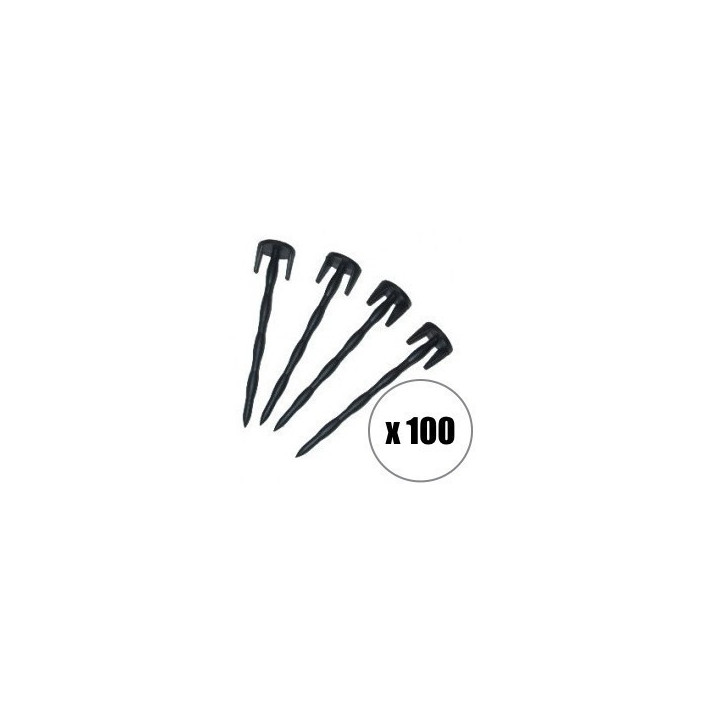 Lot de 100 piquets de fixation pour câble périmétrique AMBROGIO ZUCCHETTI 200A00100A