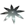 Lame courbée 8 dents 240mm AMBROGIO ZUCCHETTI 050Z06000A