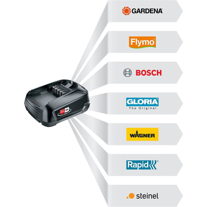 Nettoyeur moyenne pression AquaClean 24/18V P4A avec batterie GARDENA 14800-34