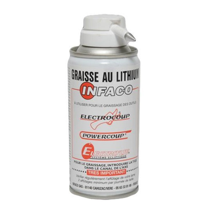 Bombe de Graisse au Lithium 200ml INFACO 352B
