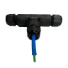 Raccord en T étanche IP67 pour câbles Ø5.9mm & Ø4mm GCC OSVAN CO-002