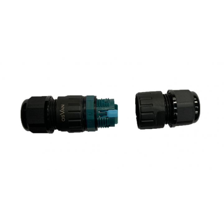 Raccord en ligne étanche IP67 pour câble GCCØ5.9mm & RMCØ4mm OSVAN CO-001