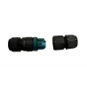 Raccord en ligne étanche IP67 pour câble GCCØ5.9mm & RMCØ4mm OSVAN CO-001