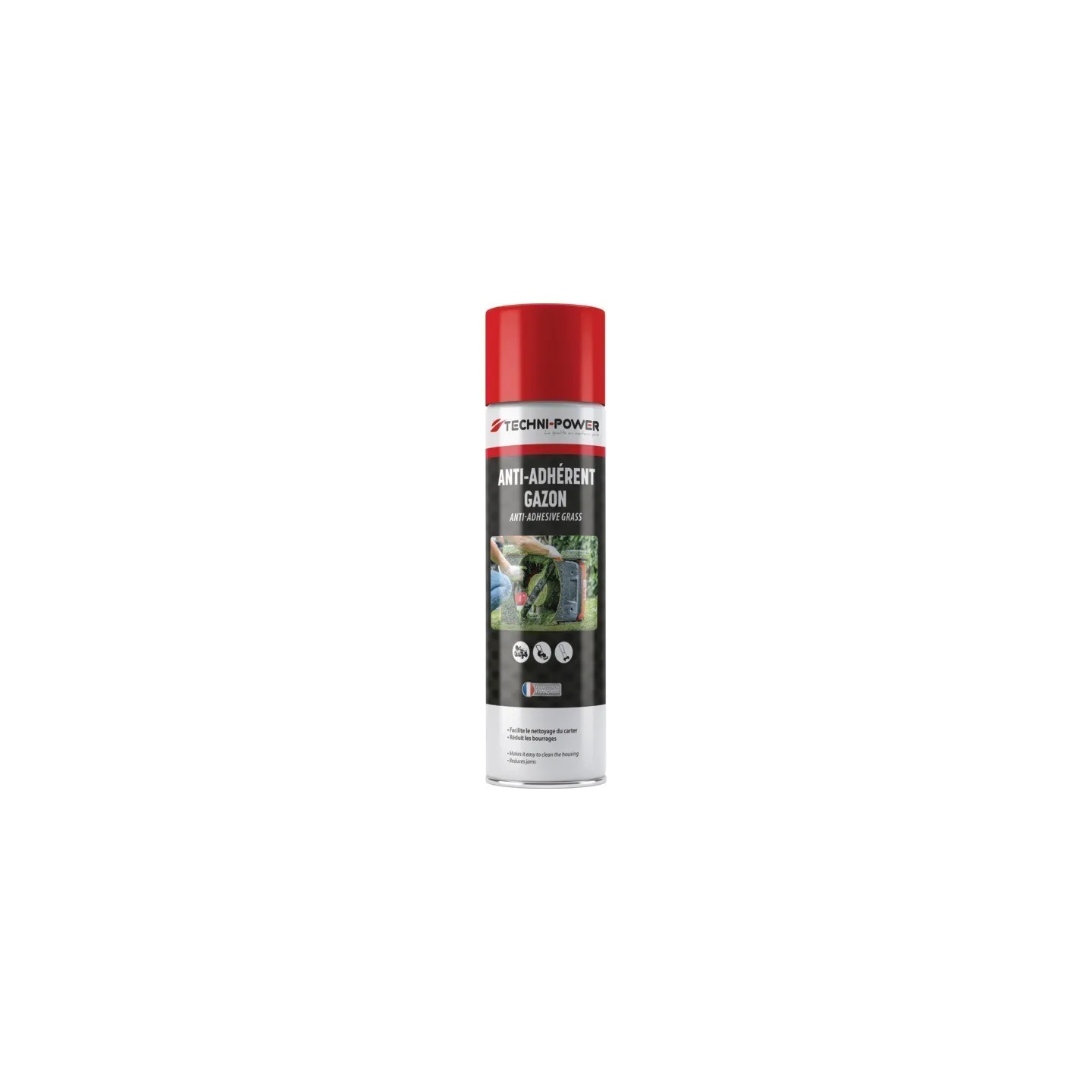 Spray Anti Adhérent Gazon 400ml TECHNIPOWER 3102033