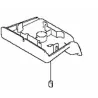 Support aimant avant pour robot série 400 HUSQVARNA 599991001