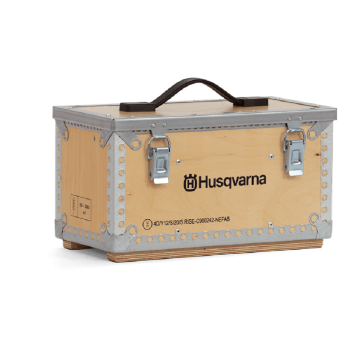 Caisse de stockage en bois pour batterie HUSQVARNA 529475101