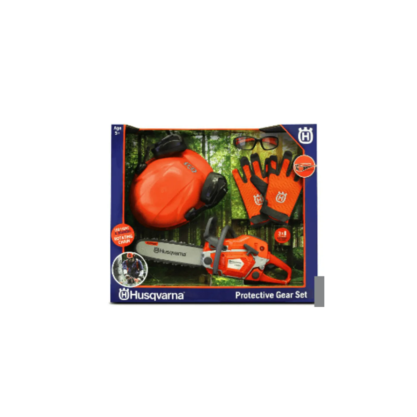 Pack Tronçonneuse 550XP jouet enfant + Kit sécurité HUSQVARNA 531423901