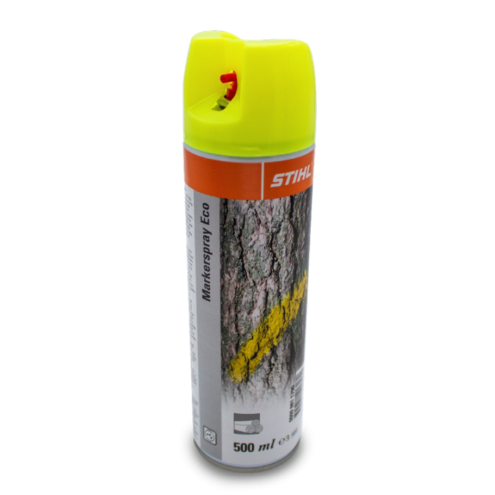 Lot de 12 Spray de Marquage JAUNE Eco 500ml STIHL 00008811790