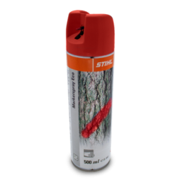 Lot de 12 Spray de Marquage ROUGE Eco 500ml STIHL 00008811789