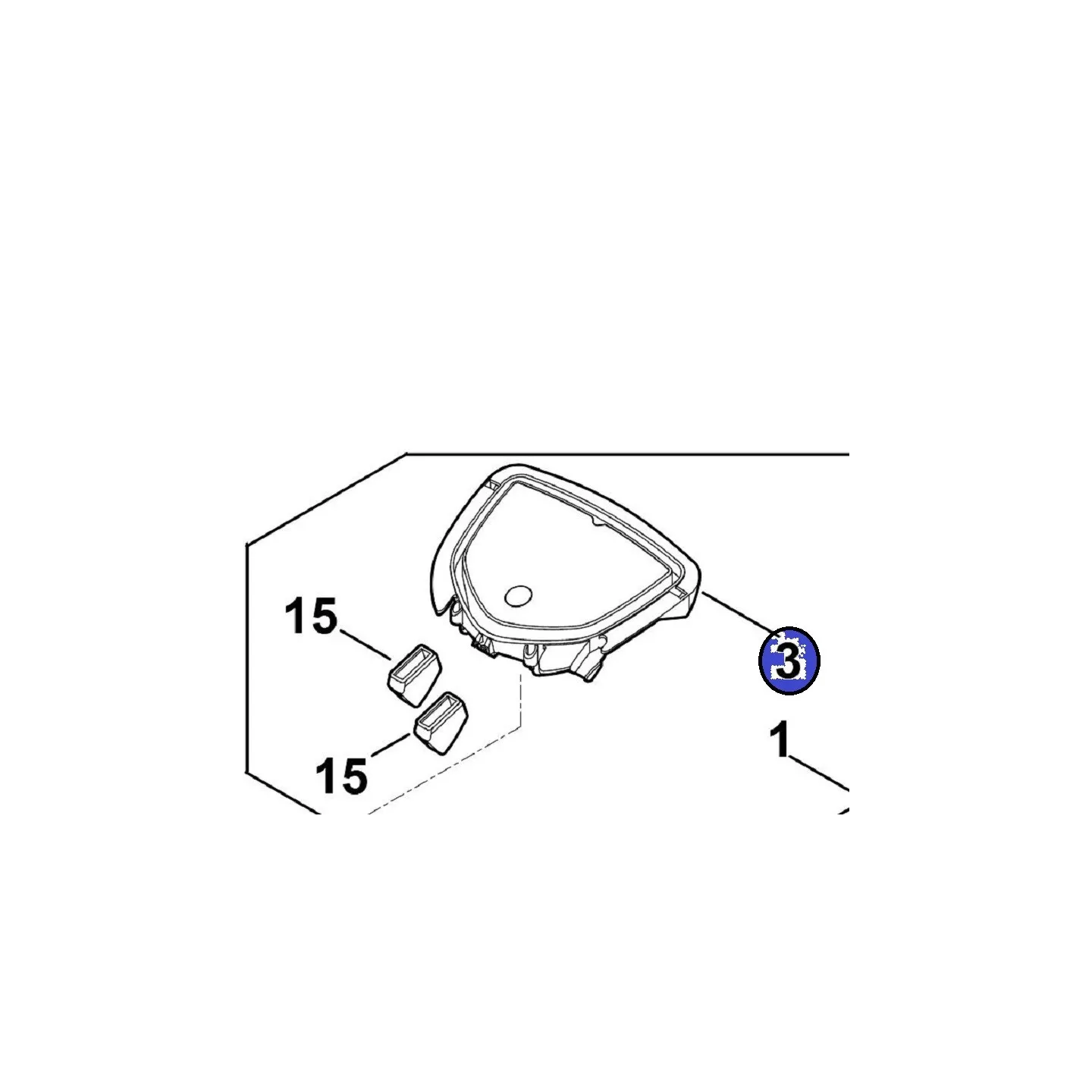Module électronique station de charge pour robot séries 400-600 VIKING 63094301466