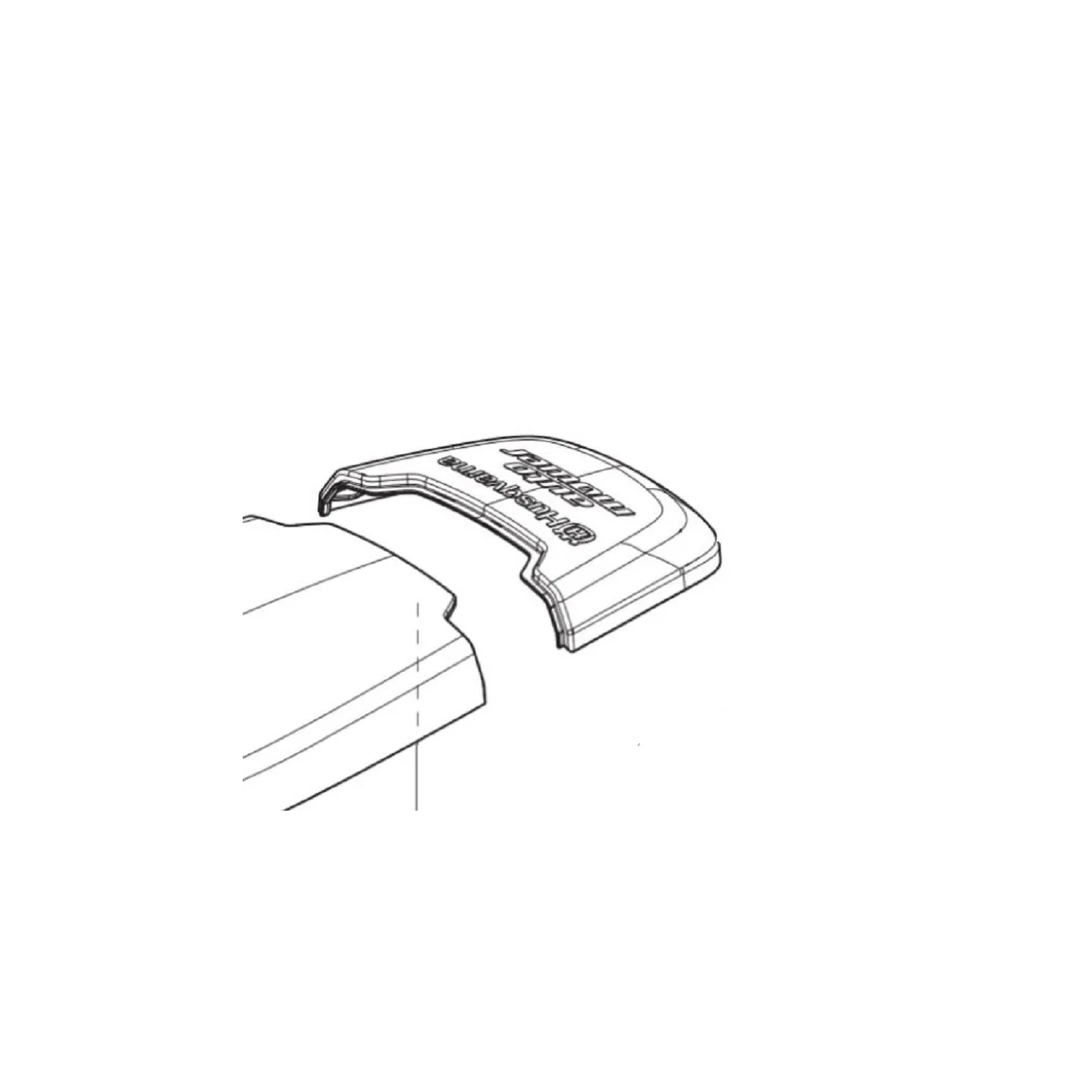 Carter de protection de mise à l'air pour robot 430X HUSQVARNA 588797503