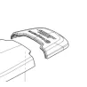 Carter de protection de mise à l'air pour robot 430X HUSQVARNA 588797503