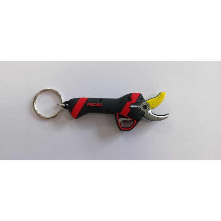 Porte Clé caoutchouc sécateur F3020 INFACO