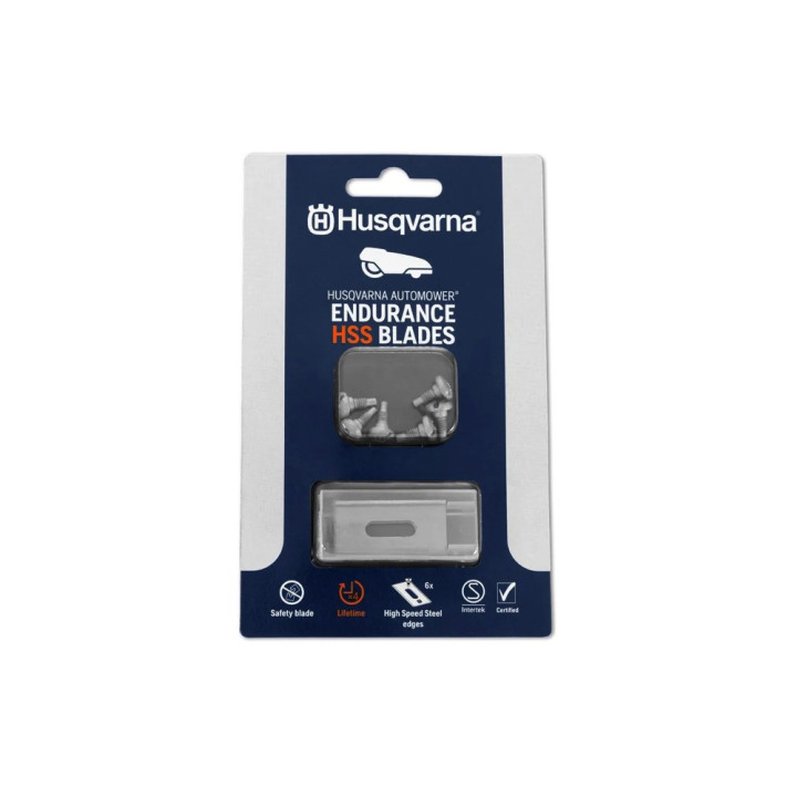 Kit 6 lames 0.60mm HSS ENDURANCE HUSQVARNA 599805201