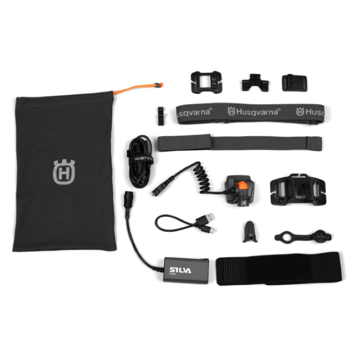 Lampe LED HL 1200 avec batterie pour casque Forestier Technical HUSQVARNA 536619301