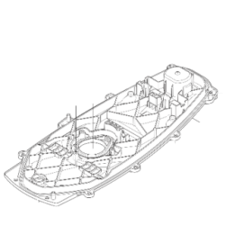 Châssis inférieur pour robot Aspire R4 531385101
