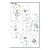 Couvercle d'ecran pour 435XAWD HUSQVARNA 597162201