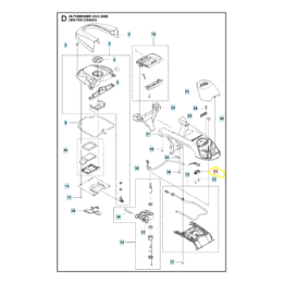 Bloc prise pour robot série AWD HUSQVARNA 593355101