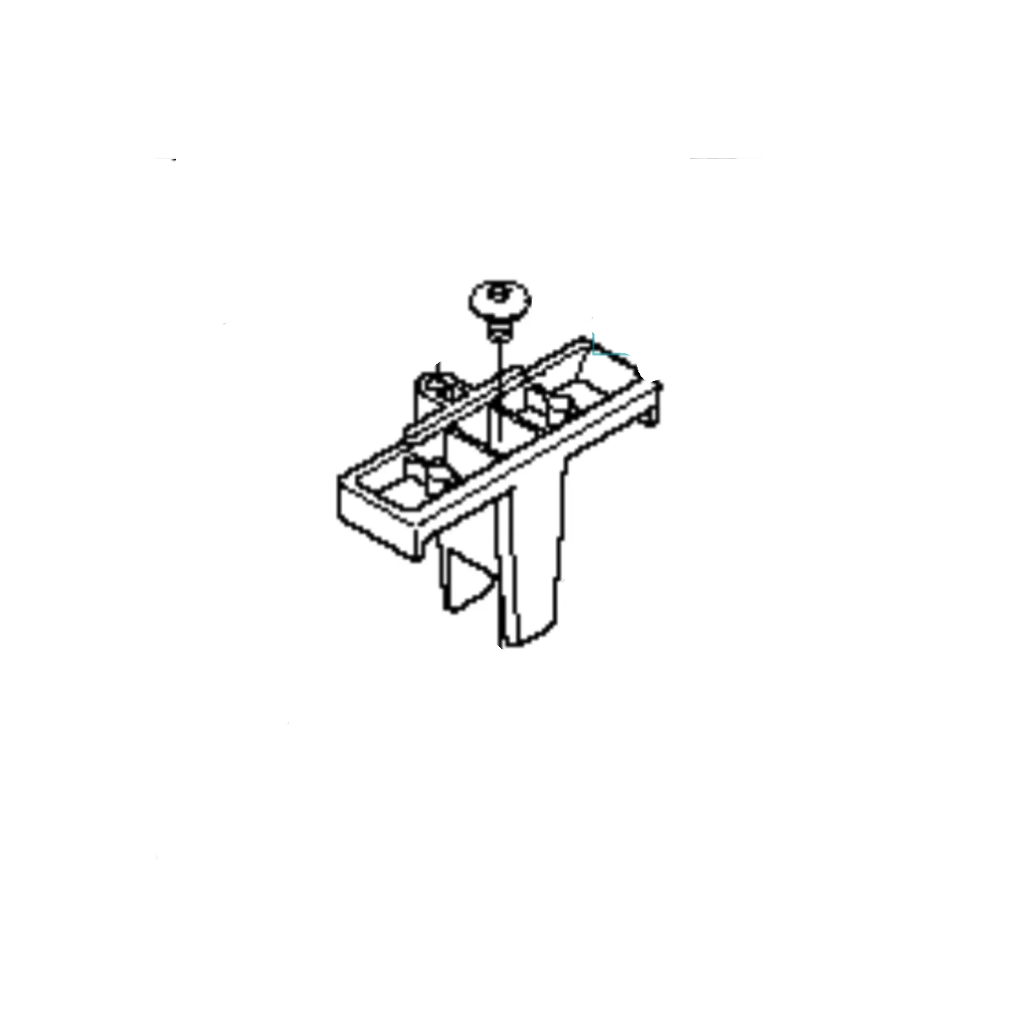Support de Batterie pour robot série 200 HUSQVARNA 579734201