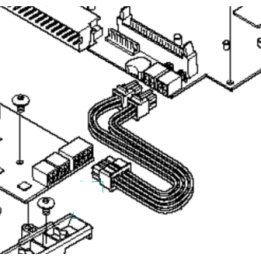 Faisceau entre carte mère et platine sonar pour robot 265ACX HUSQVARNA 578898401