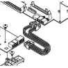 Faisceau entre carte mère et platine sonar pour robot 265ACX HUSQVARNA 578898401