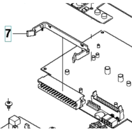 Clips de verrouillage de faisceau pour robot série 200 HUSQVARNA 578056101