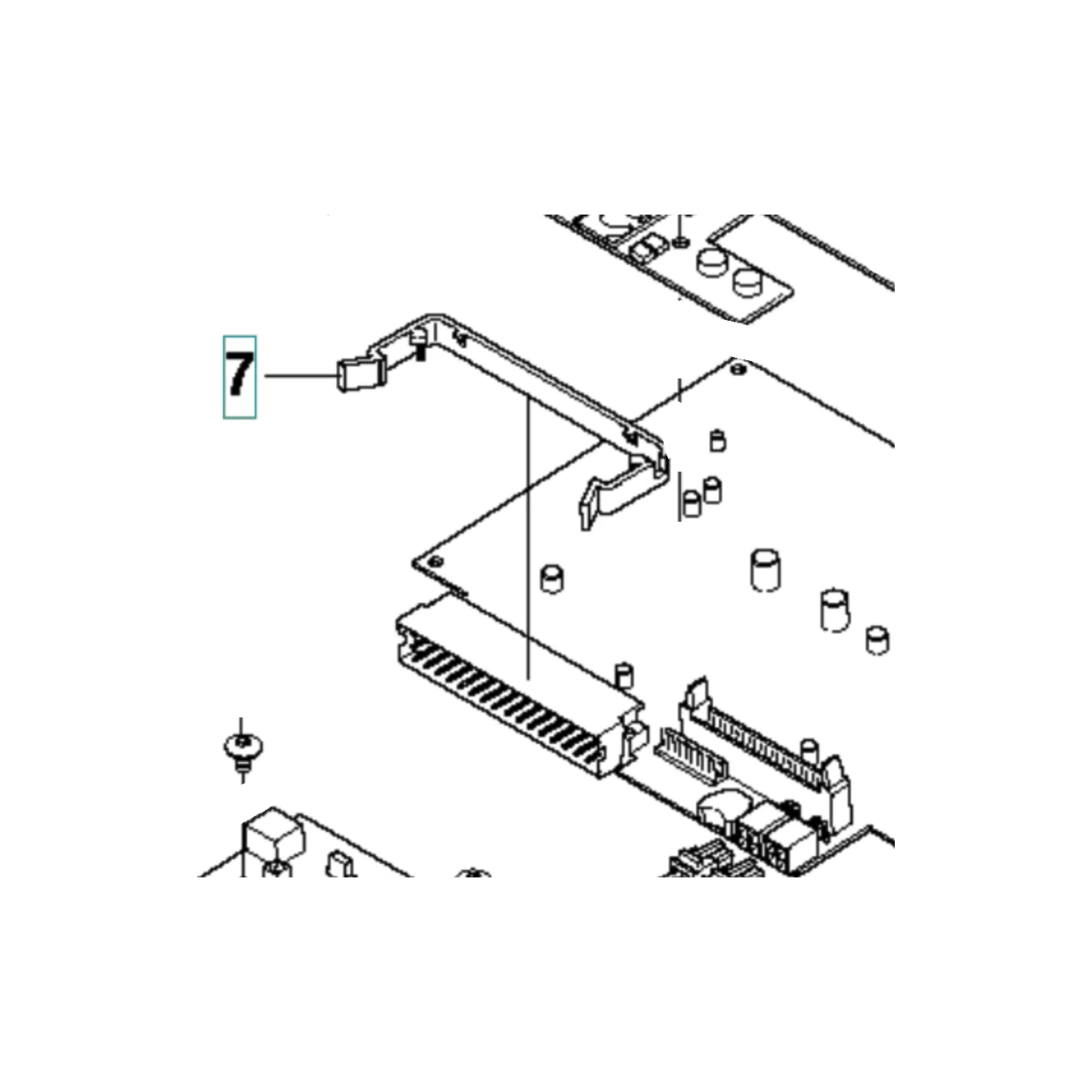Clips de verrouillage de faisceau pour robot série 200 HUSQVARNA 578056101