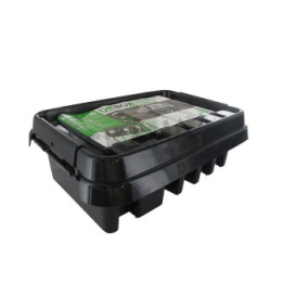 Boitier étanche MEDIUM Noir pour transformateur de robot DRIBOX 2408214B