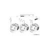 Lot de 5 vis ROBOMOW