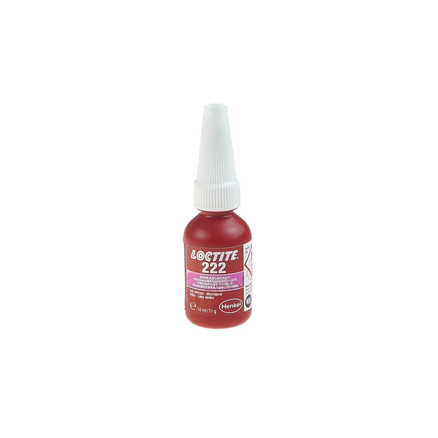 Frein filet FAIBLE 10ml LOCTITE 222 267358