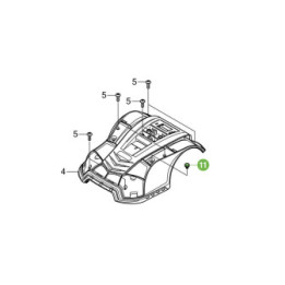 Reniflard de châssis pour Robot MiiMO HRM40-HRM70 HONDA 80048-Y0E-003