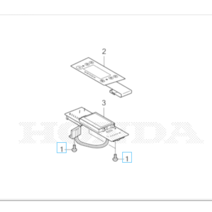 Ecran PCB pour Robot MiiMO HONDA 80058-Y0E-003