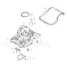MiiMO HRM70LIVE Joint de Châssis type B pour Robot MiiMO HONDA 80043-Y0E-003