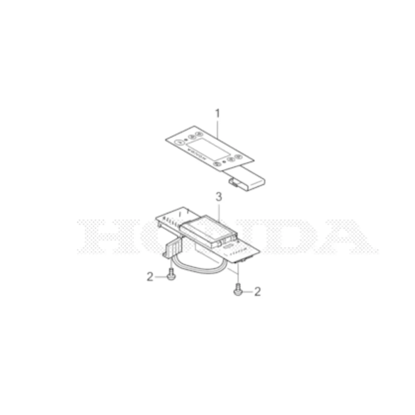 Clavier pour Robot MiiMO HONDA 80011-Y0H-003