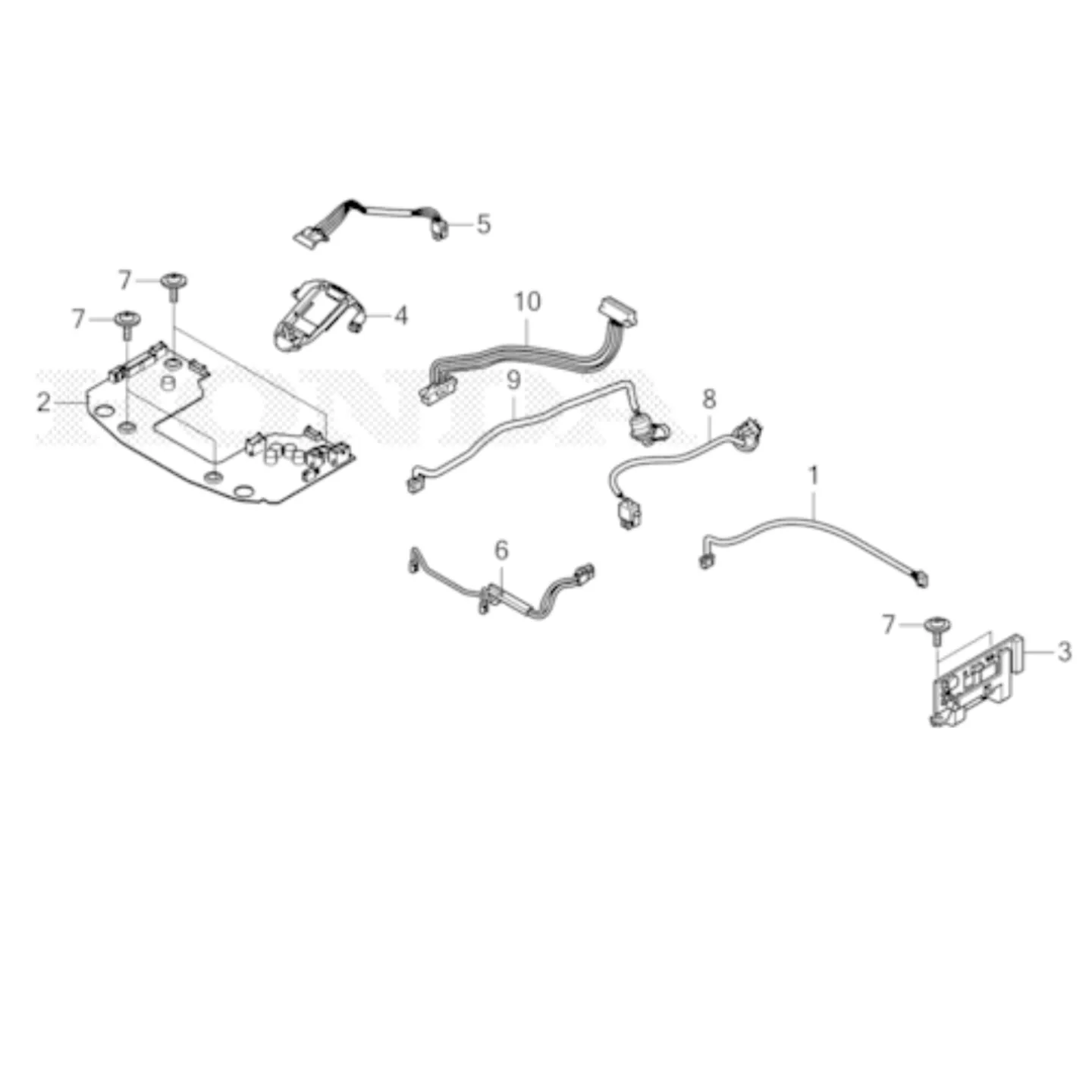 HRM70LIVE Faisceau Type B pour Robot MiiMO HONDA 80039-Y0E-003