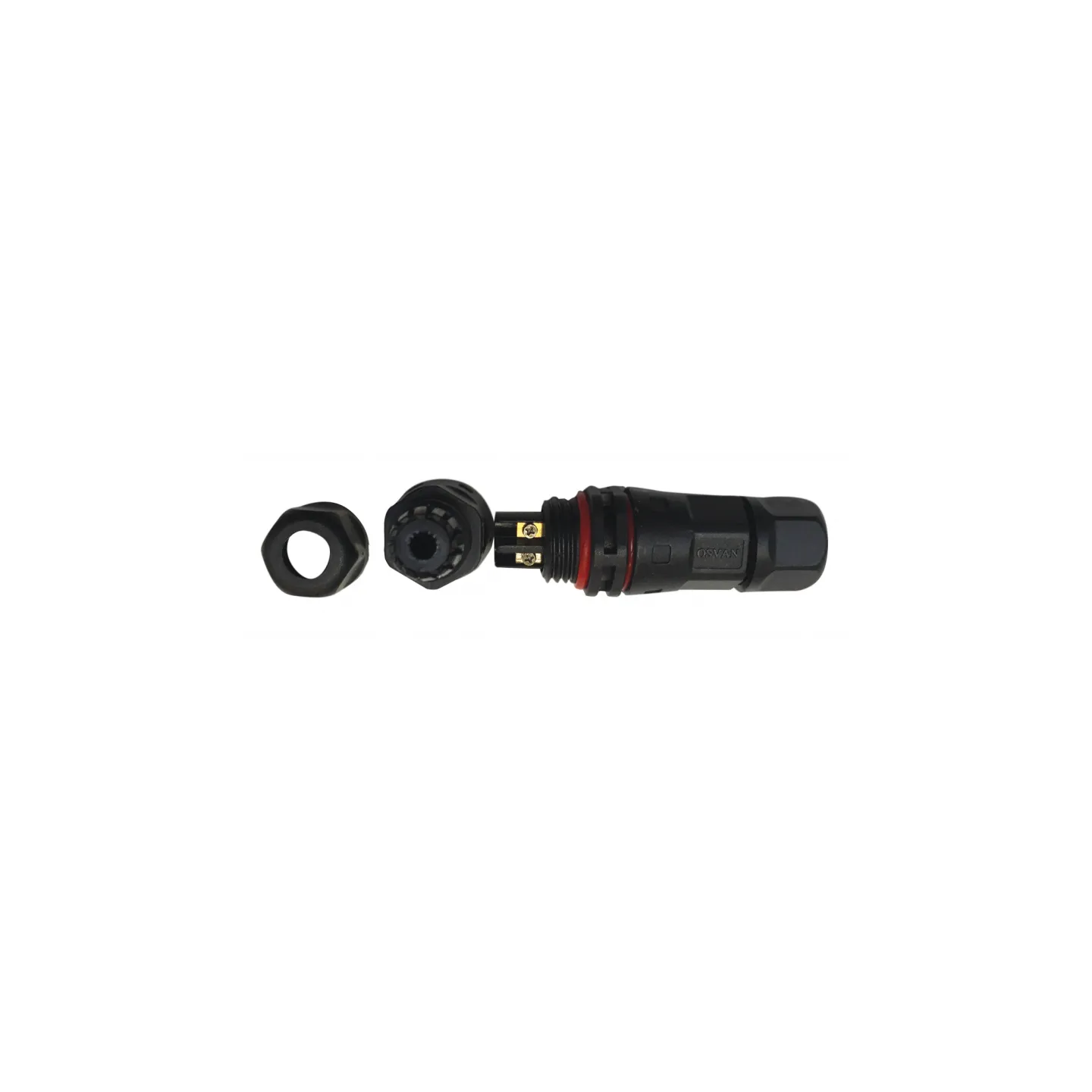 Raccord en ligne étanche IP67 pour câble Ø4mm RMC500 OSVAN CC15C04