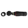 Raccord en ligne étanche IP67 pour câble Ø4mm RMC500 OSVAN CC15C04