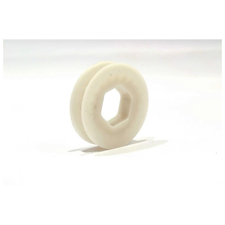 Poulie de traction blanche pour Robot AWD ZUCCHETTI 050Z06300A.3