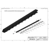 Bumper avant pour Robot BIGMOW BELROBOTICS BR14292