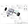 Moteur de Roue pour Robot GreenMow BELROBOTICS BR23132