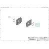 Capuchon Ø8mm pour plaque moteur de roue BELROBOTICS BR13125