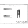 Kit Droit support recul carrosserie avec aimant BELROBOTICS BR11193DROIT
